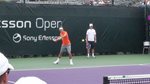 2010 Sony Ericsson Open Miami Roger Federer Practice