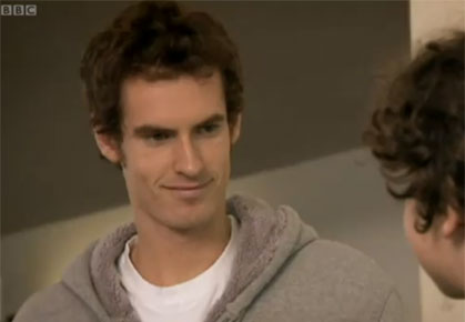 andy murray red nose bbc