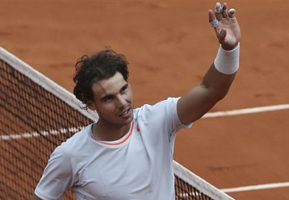 Rafa, roland garros 2013 round one