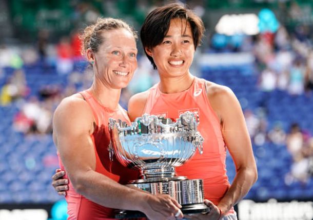 Stosur and Zhang Win Aussie Open Women's Doubles 