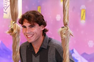 Rafaal Nadal Visits Disney Land 