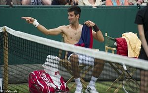 Djokovic and Dimitrov Imitate Sharapova, Redfoo Plays US Open Qualifier 