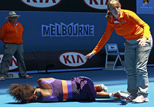 Accident-Prone Serena, Age-Defying Date-Krumm, and the Federer/Tomic Showdown 