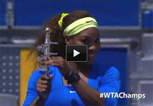 Serena Williams Qualifies for the 2012 TEB BNP Paribas WTA Championships 