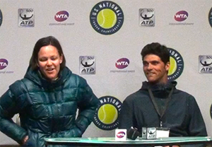 Lindsay Davenport and Mark Philippoussis Talk Tennis in Memphis  