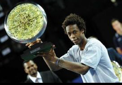 gael monfils shoes. Gael Monfils captured his