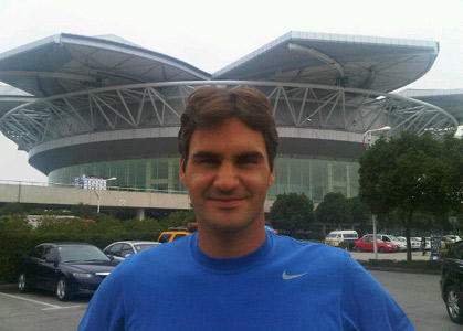 Roger Federer (October 13, 2010) He may not have time to friend all of his 4 