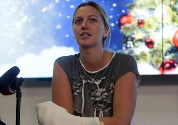 Upbeat Kvitova Tells Press She's Eager to Return to Tennis  