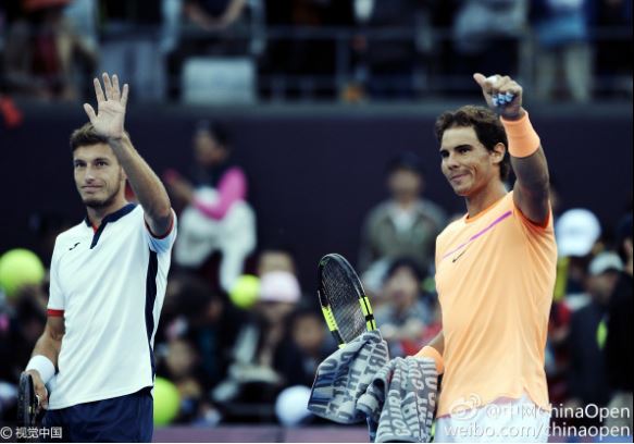 Nadal and Carreno Busta to Play for Beijing Doubles Title  