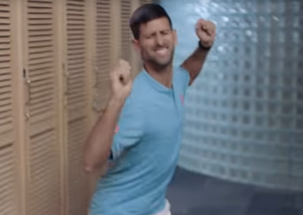 Watch: Djokovic Gets Groove On 