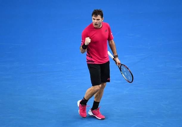 Watch: Wawrinka Pegs Klizan 