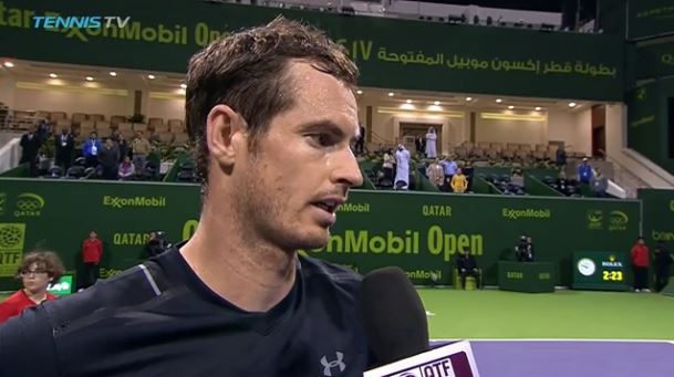 Murray High on Melzer after tough tussle in Doha  