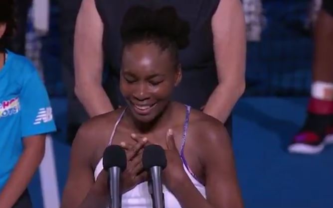 Venus Williams Nails Her Runner-Up Speech at Australian Open  