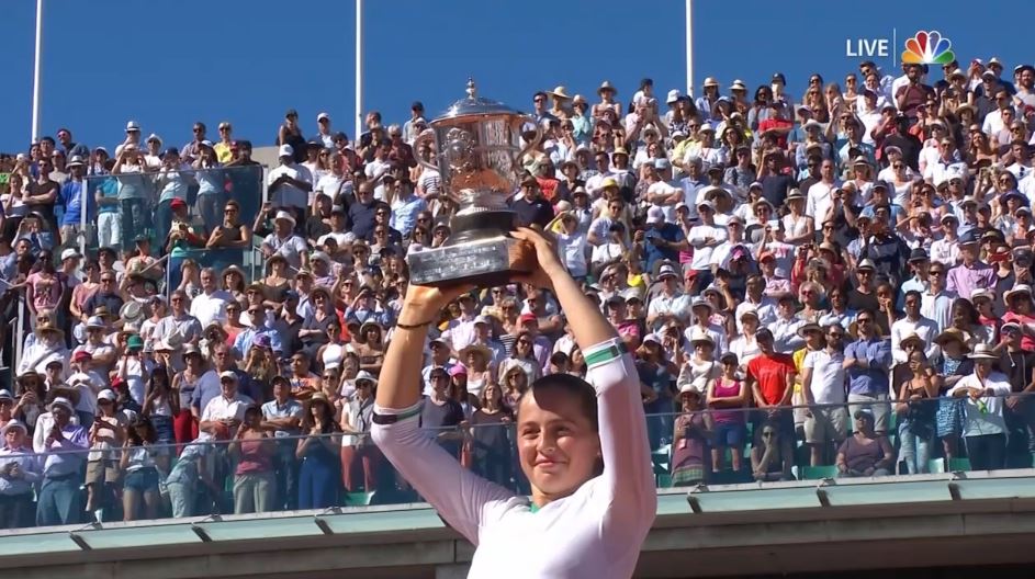 Ostapenko Wins Roland Garros  