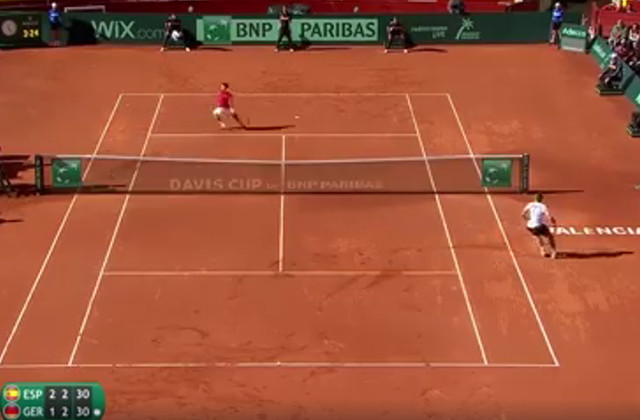 Watch: Best Davis Cup Point of Weekend 