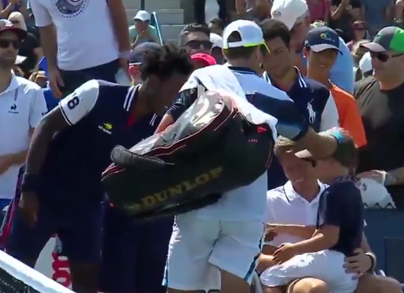 Video: Robredo and Mahut Have Magical U.S. Open Qualifying Moment  