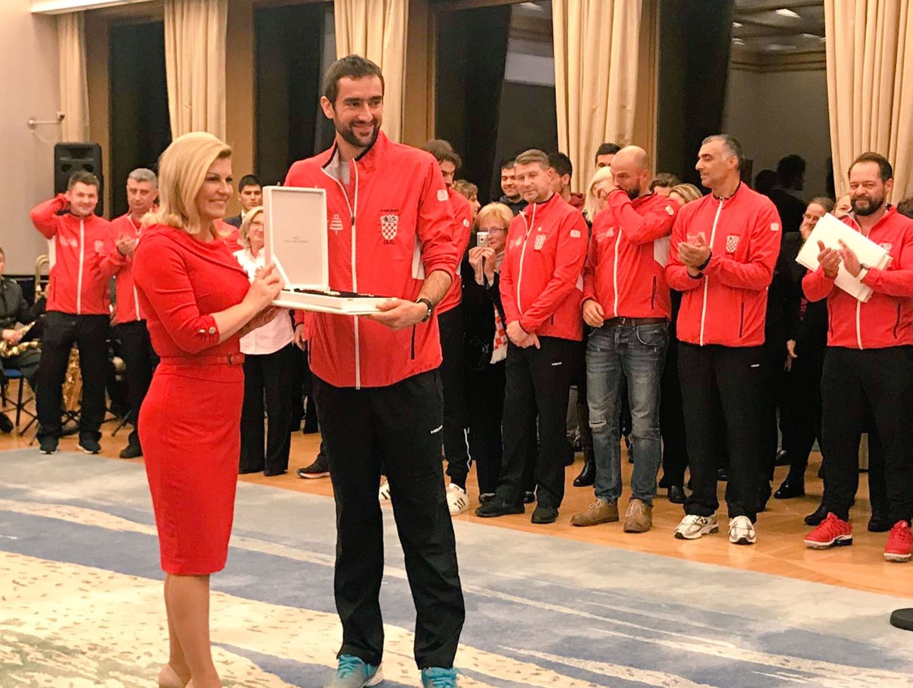 Croatia Gets Hero's Welcome in Zagreb after Davis Cup Triumph 