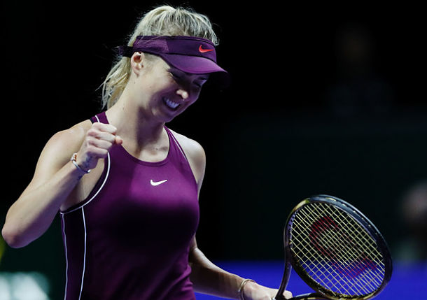 Svitolina Surges to Front of Pack in Singapore  