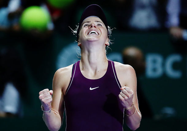 Svitolina Remains Undefeated to Reach Singapore Final 