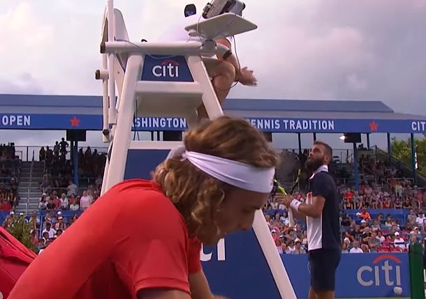 Shoegate 2019: Paire and Tsitsipas Have Drama, and Laughs, over Broken Shoelace at Citi Open  
