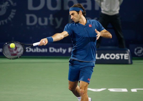 Federer Shows Grit, Gains 11th Dubai Semifinal 