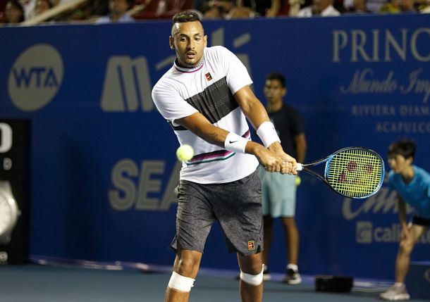 Kyrgios Wins another Wild One in Acapulco 