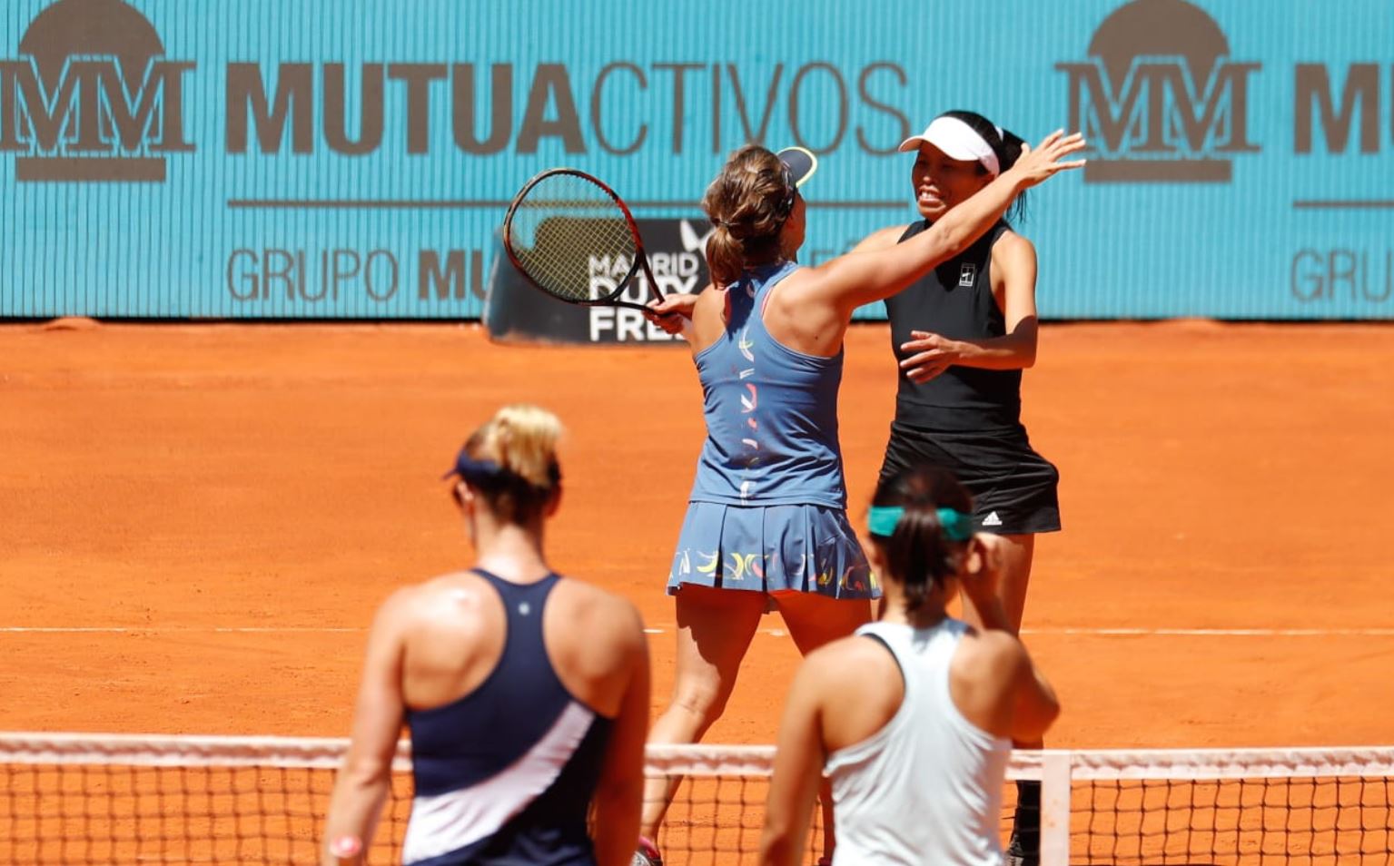 Hsieh and Strycova Claim Madrid Women's Doubles Title 