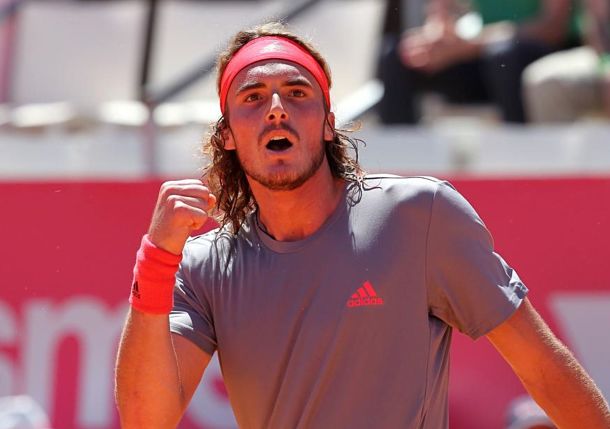 Tsitsipas Defeats Cuevas for First Clay Title at Estoril 
