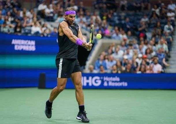 Watch: Nadal's Around-the-Net-Post Brings Ashe to its Feet  