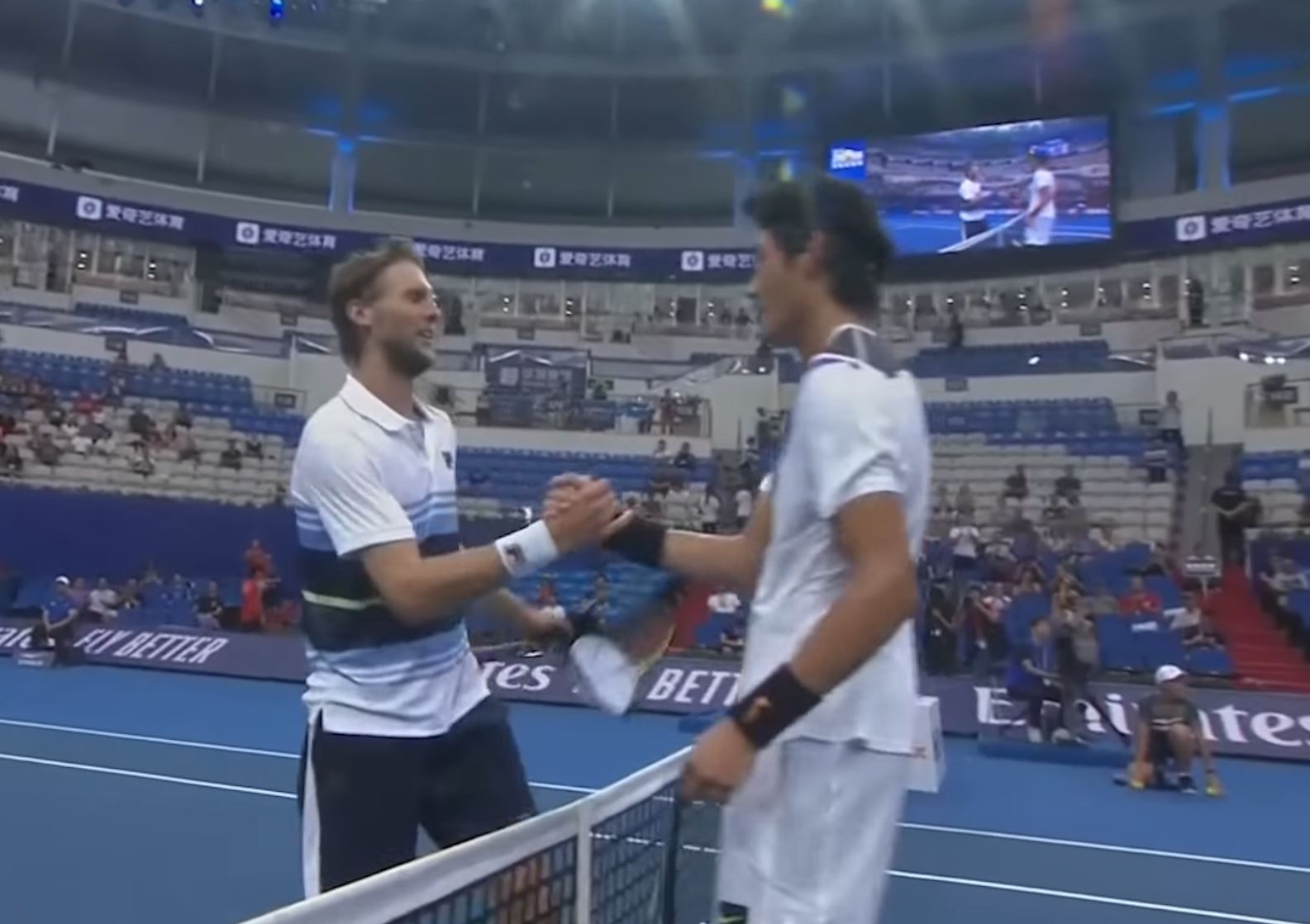 Watch: Andreas Seppi Saves Five Match Points in Dramatic Zhuhai Breaker with China's Zhang Zhizhen 
