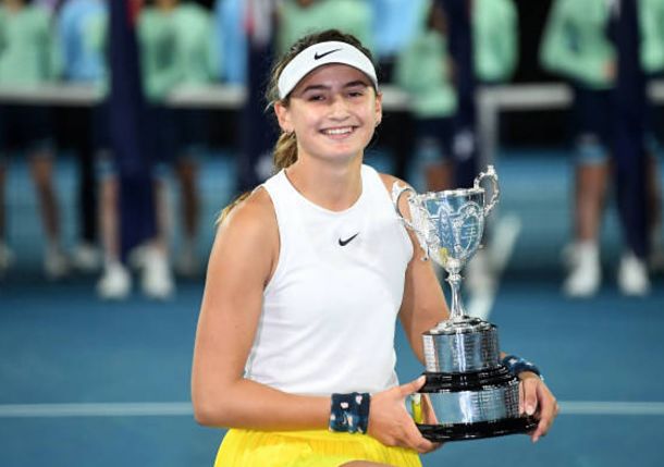 Bestrooi nood Beenmerg 14-Year-Old Jimenez Kasintseva, 17-Year-Old Mayot Take Aussie Open Junior  Titles - Tennis Now