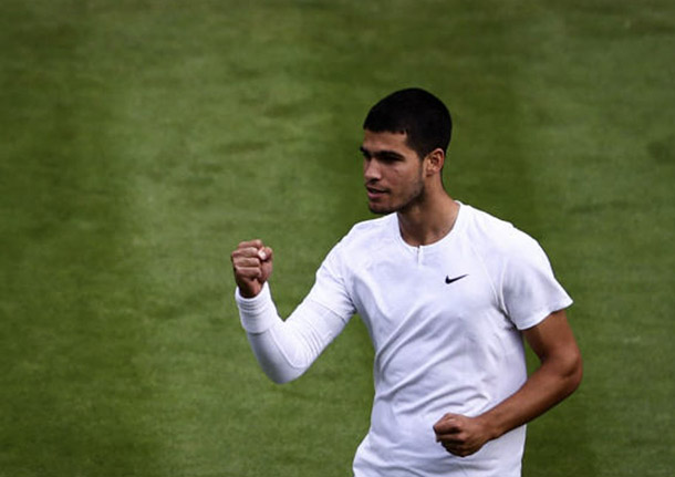Star Student: Alcaraz Proving to Be Quick Study on Wimbledon's Grass 