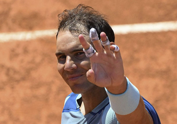 Still Searching for Peak Form, Nadal Hits Practice Courts After Win in Rome  