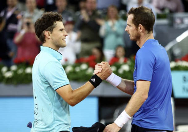 Murray Battles Past Thiem, then Encourages Him, in Madrid  