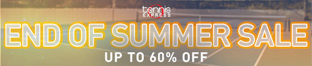 Tennis Express • End of Summer Sale • Aug 12–26