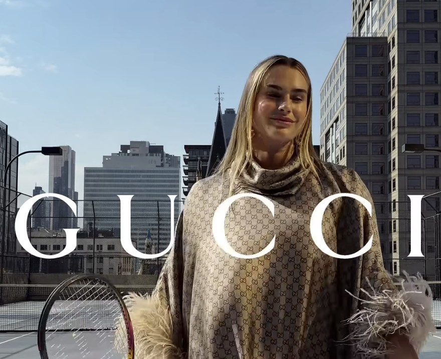 sabalenka gucci