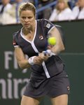 2010 Indian Wells Kim Clijsters Backhand