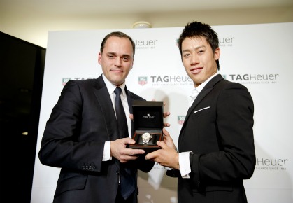 Nishikori Inks Deal With TAG Heuer Tennis Now