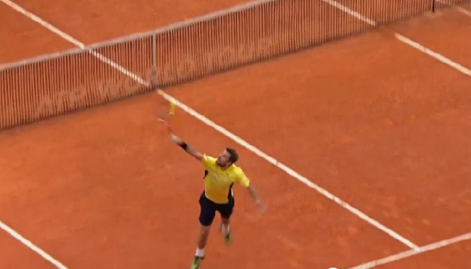 Video: Stanimal Takes out the Carving Knife against Federer in Monte-Carlo 