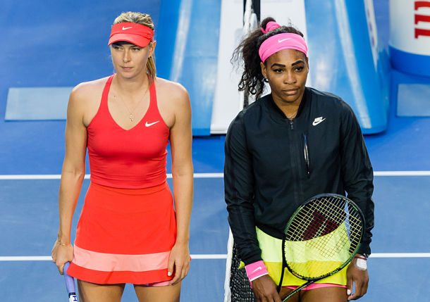 Sharapova Shoots Down Serena Criticism 