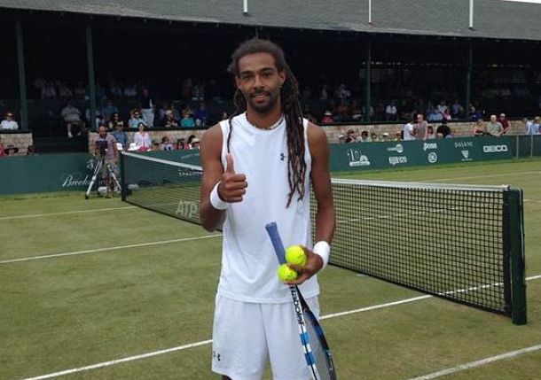Video: Dustin Brown Saves a Match Point, Magically 