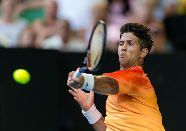 After His Upset of Nadal, Verdasco Kept Busy  