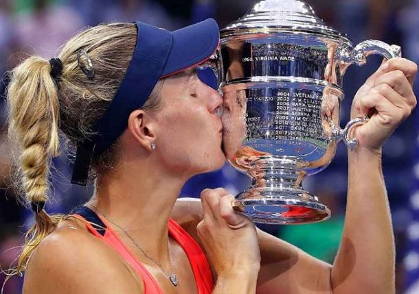 U.S. Open Social: Players Congratulate U.S. Open Champion Kerber on Twitter  