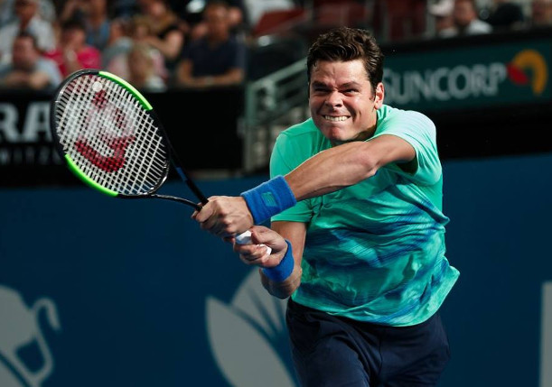 Raonic out of Cincy with Injured Wrist  