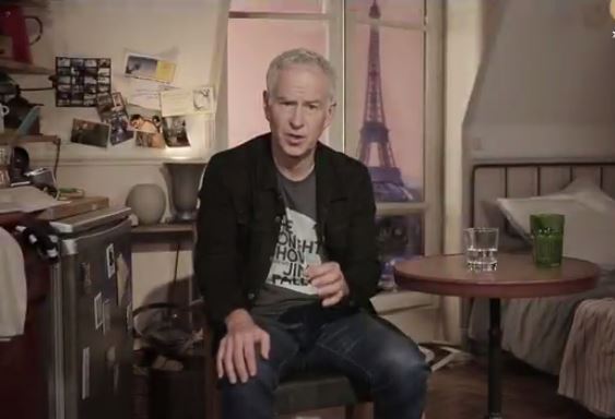 From One Legend to Another--McEnroe Lambastes Court  