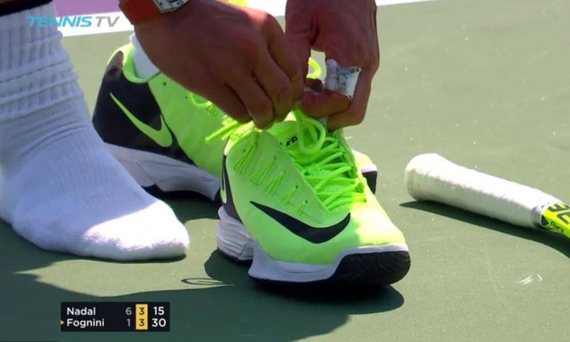 Nadal Outruns His Nikes in Crazy Drop Shot Hunt  