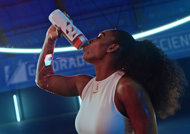 Serena Williams Featured in New Gatorade Spot  