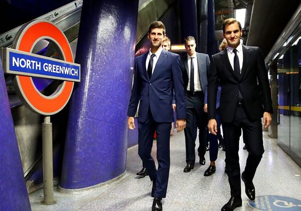 Video: ATP's Elite Crams into the London Tube for Trip to Westminster  