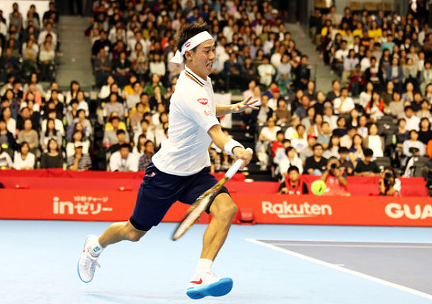 Nishikori Inches Closer to Tokyo Trophy with Win over Gasquet 