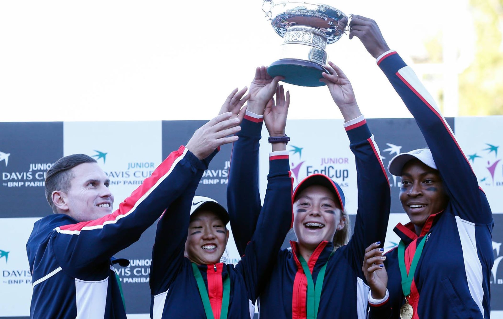 Team USA Wins Junior Fed Cup Title  